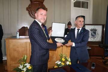Telde, en el hermanamiento en Madeira de Gáldar con Machico/TA.